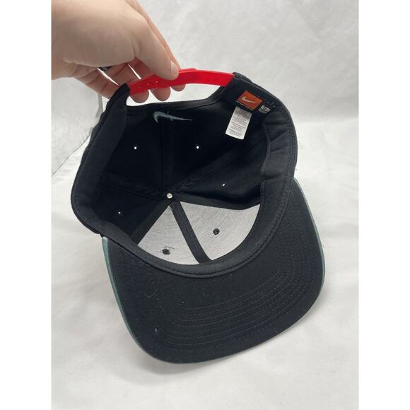 Nike Air Foamposite Gone Fishing Black Penny Snapback Hat Cap 715975-010 New - Picture 7 of 10